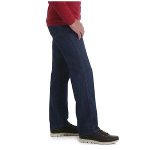 Rustler by Wrangler Straight Leg Regular Fit Dark Blue Jeans 31 x 30 NWT